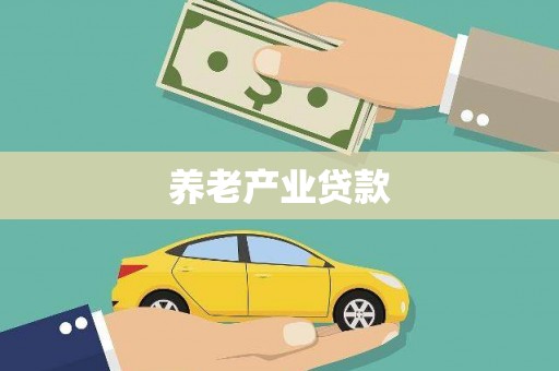 厦门养老产业贷款