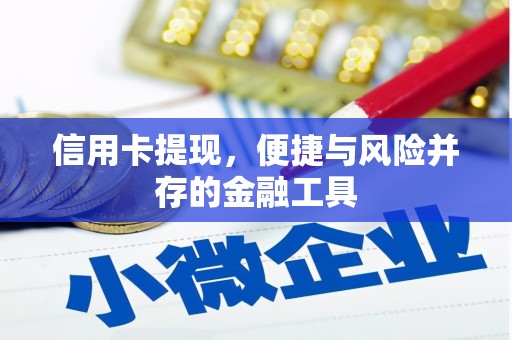 厦门信用卡提现，便捷与风险并存的金融工具
