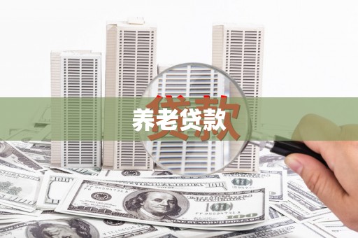 厦门养老贷款