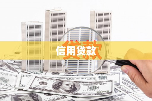厦门信用贷款
