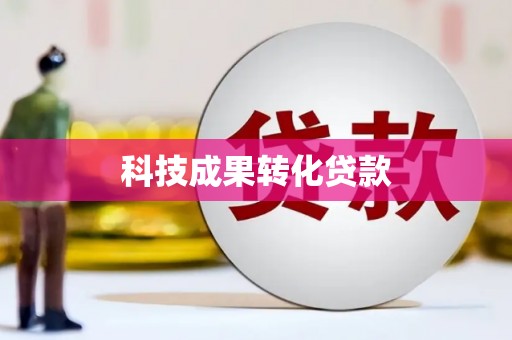 厦门科技成果转化贷款