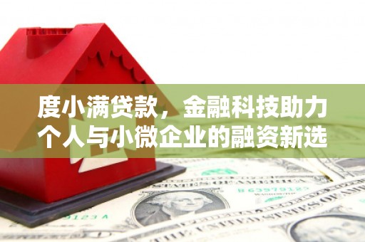 厦门度小满贷款，金融科技助力个人与小微企业的融资新选择