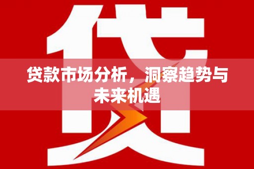 厦门贷款市场分析，洞察趋势与未来机遇