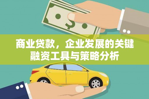 厦门商业贷款，企业发展的关键融资工具与策略分析