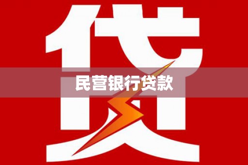 厦门民营银行贷款