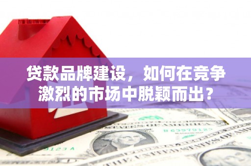 厦门贷款品牌建设，如何在竞争激烈的市场中脱颖而出？