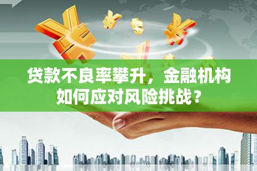 厦门贷款不良率攀升，金融机构如何应对风险挑战？
