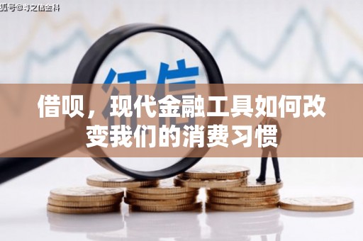 厦门借呗，现代金融工具如何改变我们的消费习惯