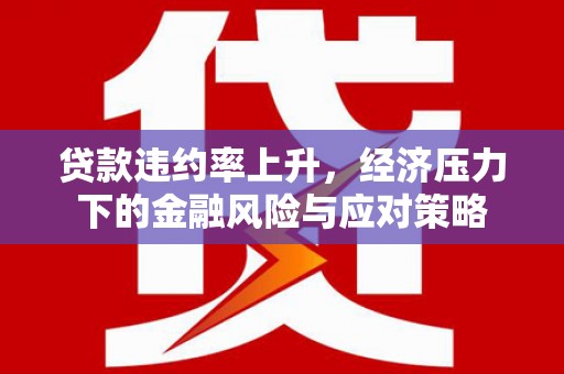 厦门贷款违约率上升，经济压力下的金融风险与应对策略