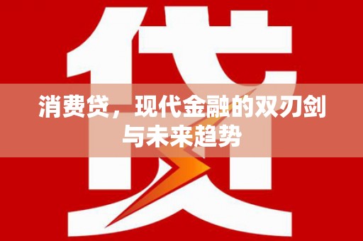 厦门消费贷，现代金融的双刃剑与未来趋势