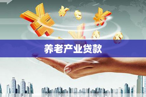 厦门养老产业贷款