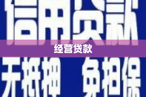 厦门经营贷款