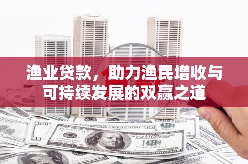 厦门渔业贷款，助力渔民增收与可持续发展的双赢之道