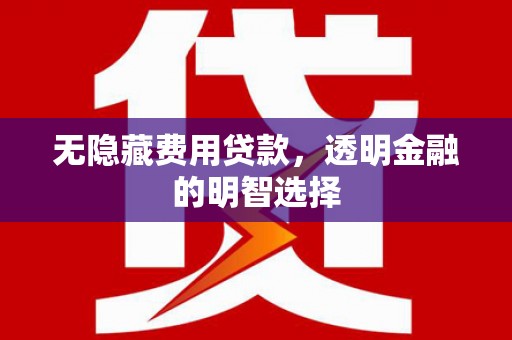 厦门无隐藏费用贷款，透明金融的明智选择