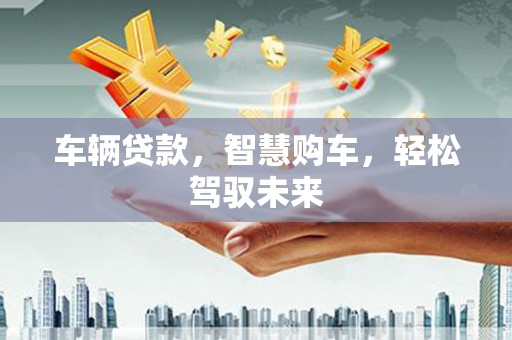 厦门车辆贷款，智慧购车，轻松驾驭未来