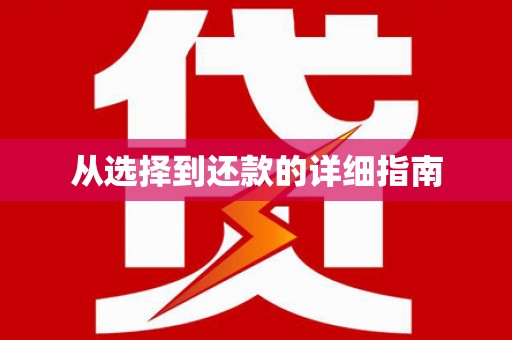 厦门从选择到还款的详细指南
