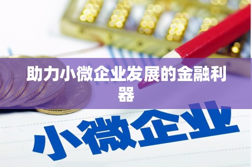 厦门助力小微企业发展的金融利器