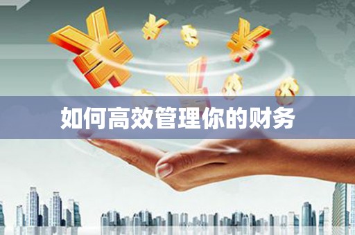 厦门如何高效管理你的财务