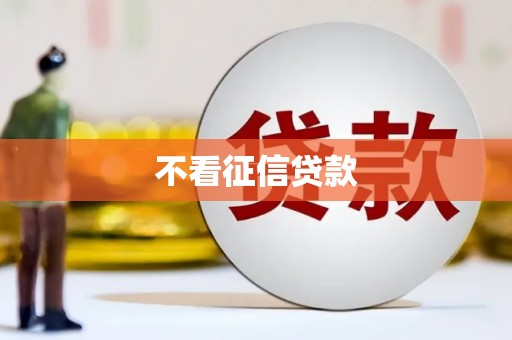 厦门不看征信贷款