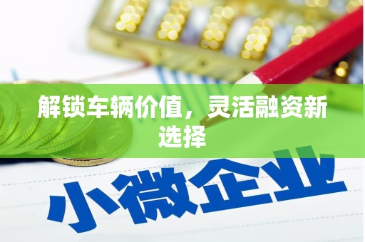 厦门解锁车辆价值，灵活融资新选择