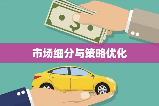 厦门市场细分与策略优化