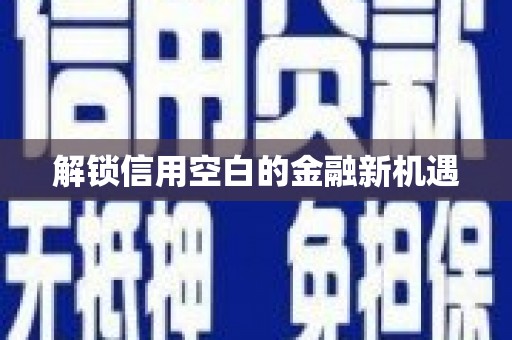 厦门解锁信用空白的金融新机遇